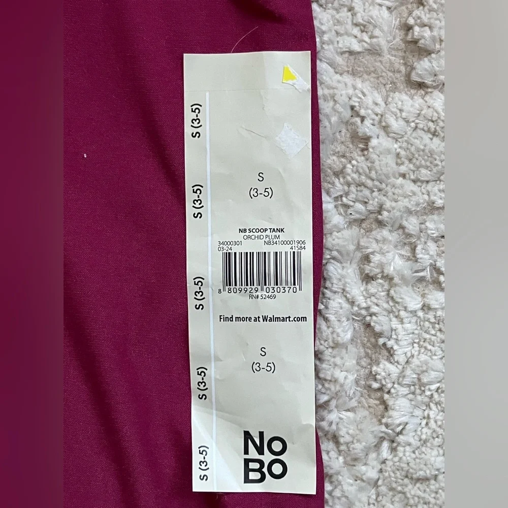 NWT No Boundaries Women Orchid Plum Tank Top Size S - Picture 2 of 8